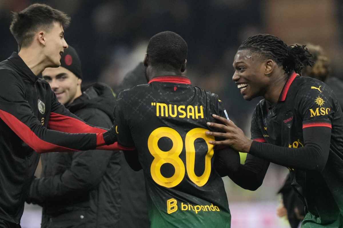 Musah in campo col Milan
