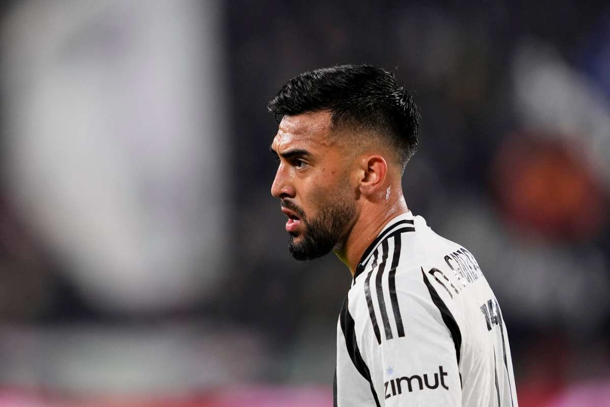 Nico Gonzalez con la Juventus