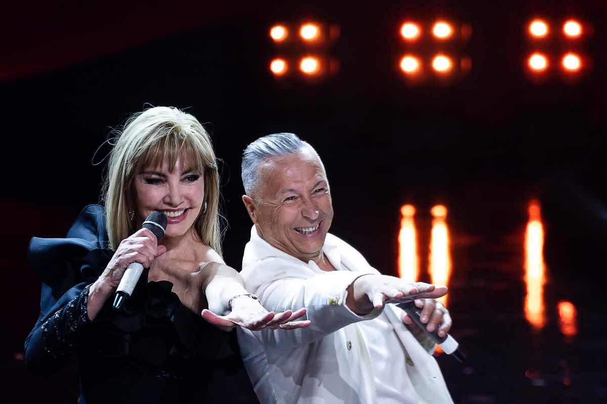 Milly Carlucci e Paolo Belli
